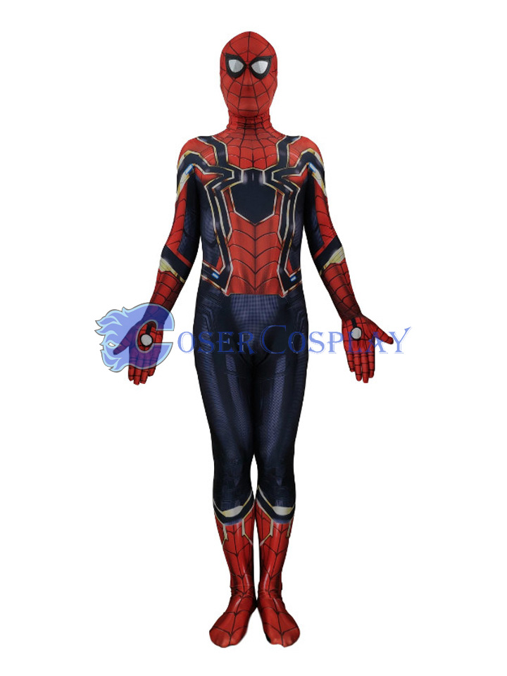 2018 Discount Wholesale Iron Spiderman Cosplay Costume